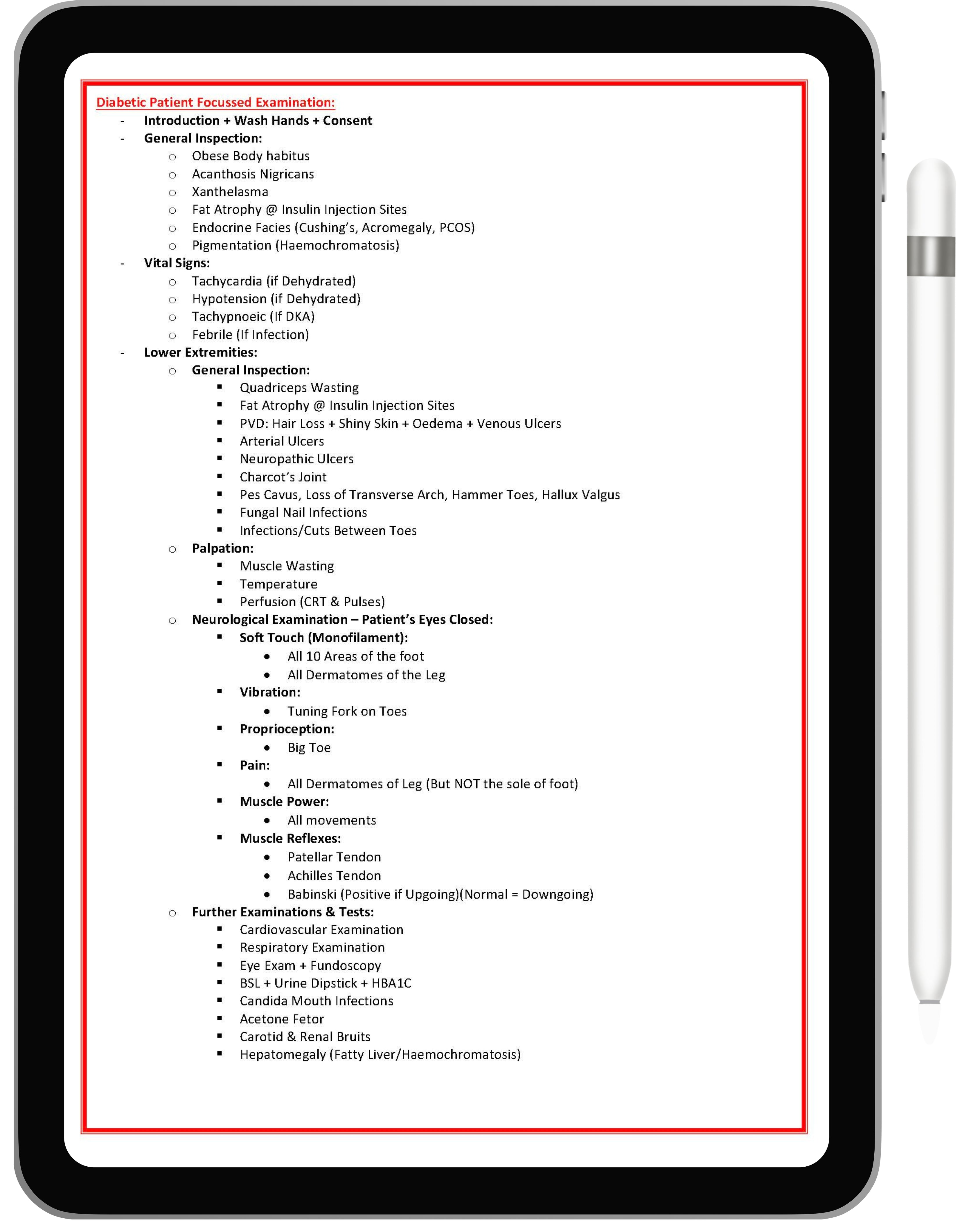 Clinical Skills & Examination