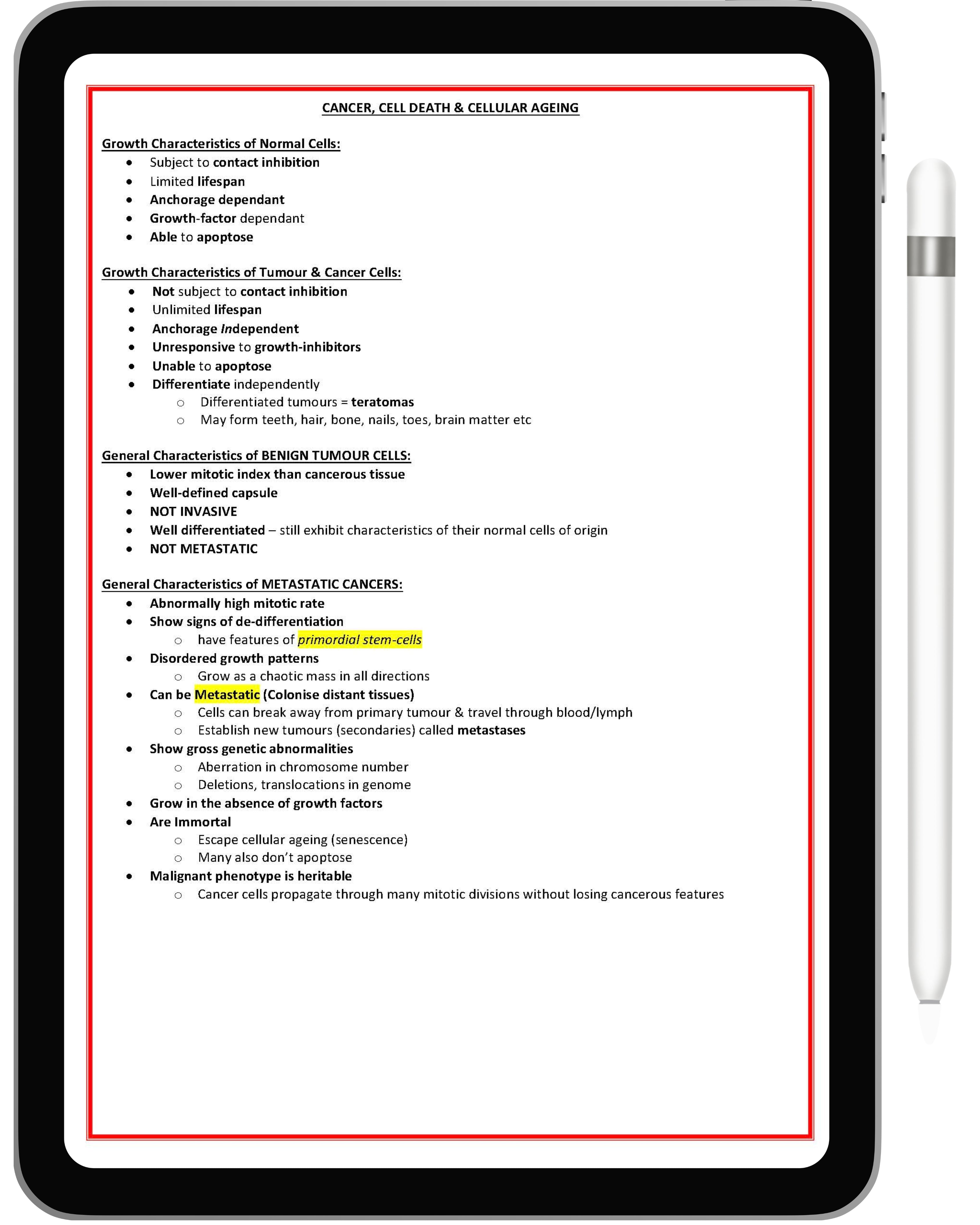 Cell Biology & Biochemistry