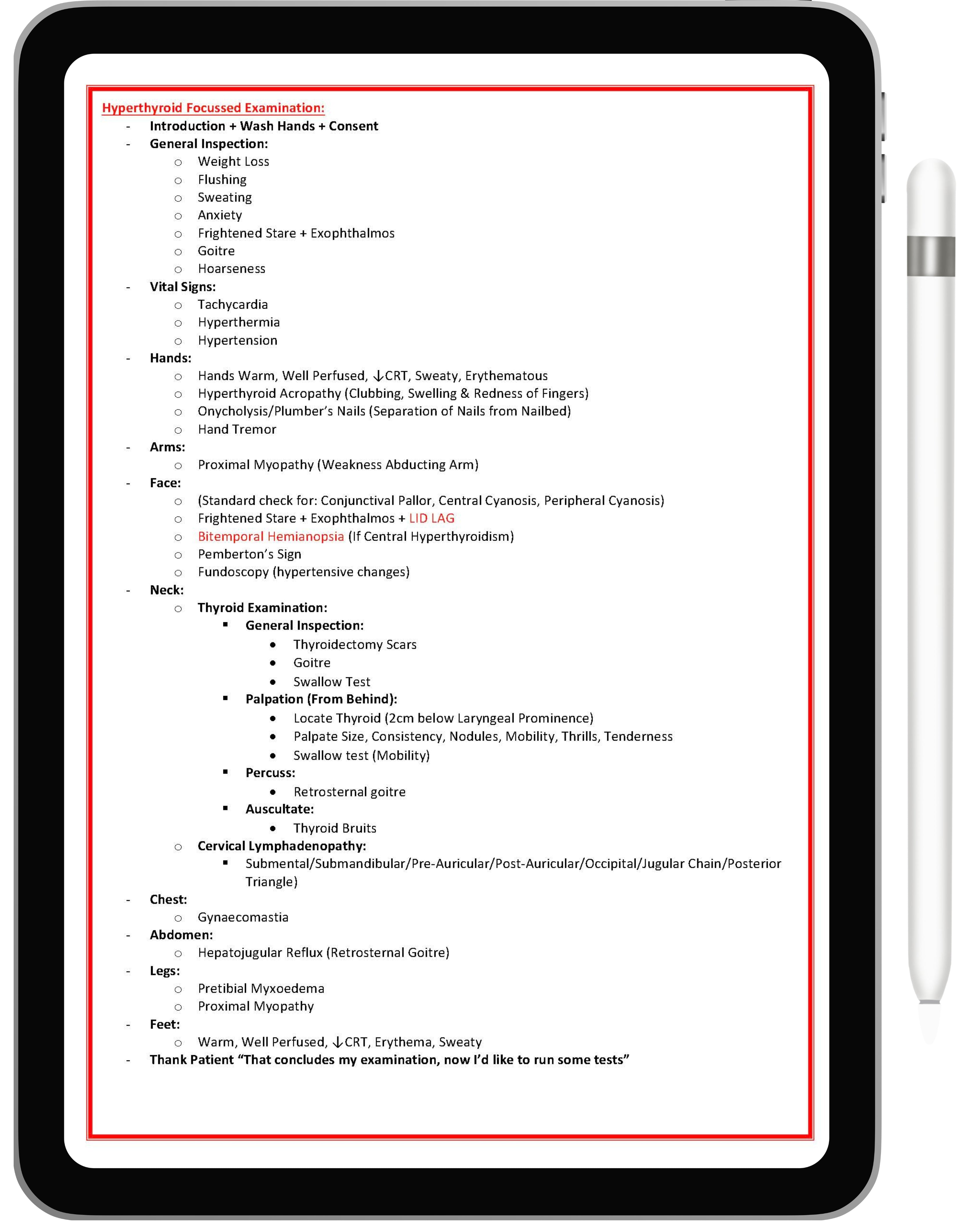 Clinical Skills & Examination