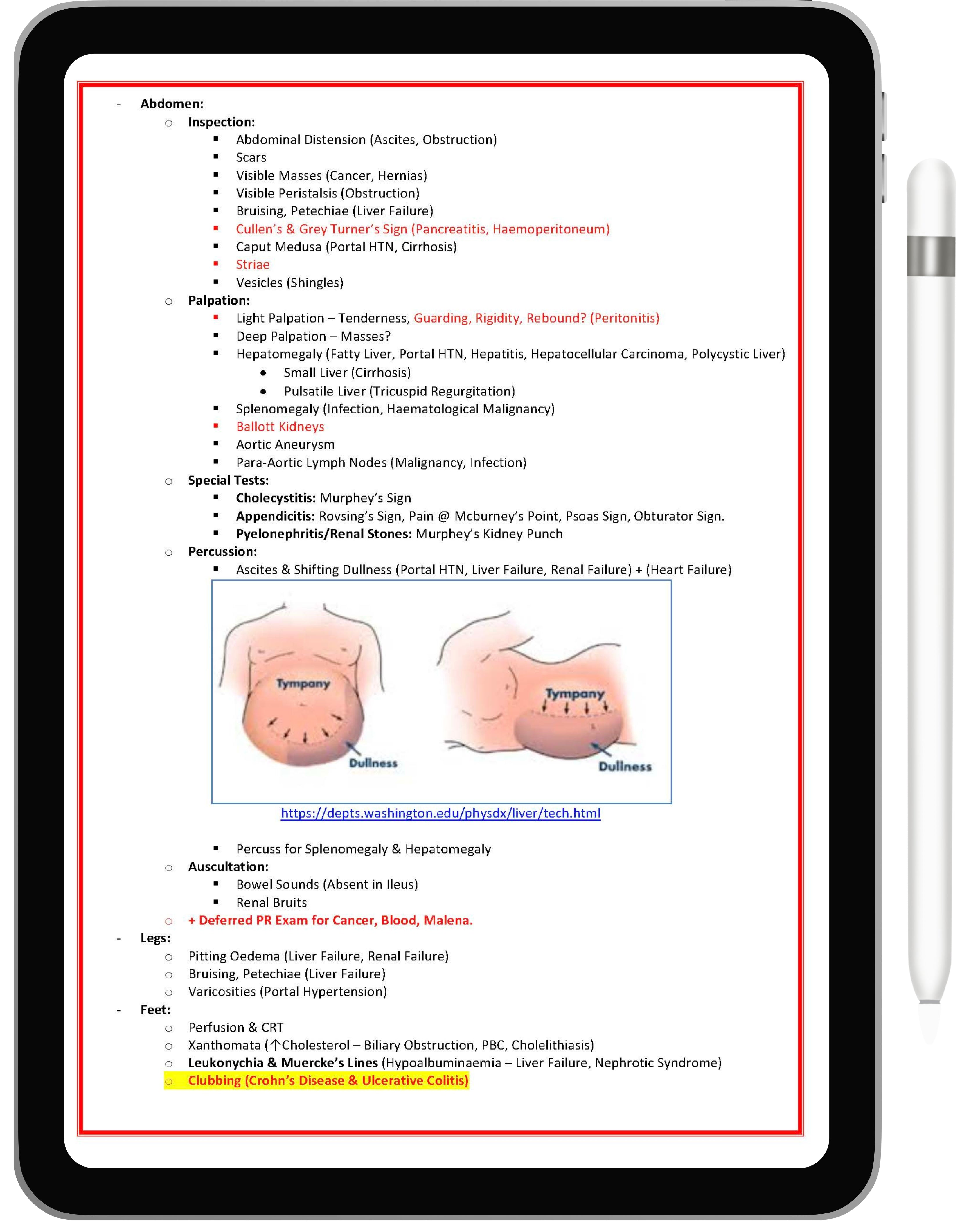 Clinical Skills & Examination